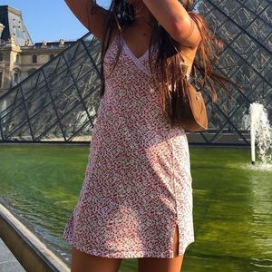 SOLD RARE Brandy Melville Lace Amara floral dress